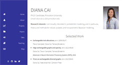 Desktop Screenshot of dianacai.com